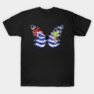 Biot Flag  Butterfly - Gift for Biot From British Indian Ocean Territory T-Shirt